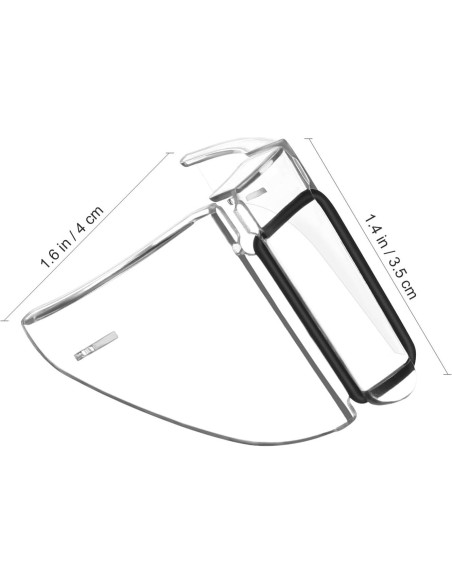 VOSAREA Gafas de Seguridad Lateral Ajustables 5x4.5x2 cm
