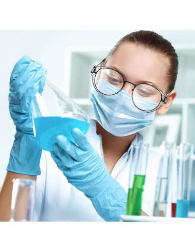 VOSAREA Gafas de Seguridad Lateral Ajustables 5x4.5x2 cm