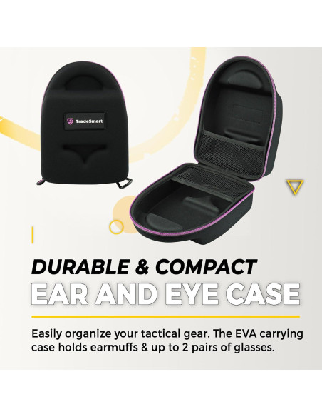 TradeSmart Combo Protección Auditiva y Gafas Tiro NRR 38