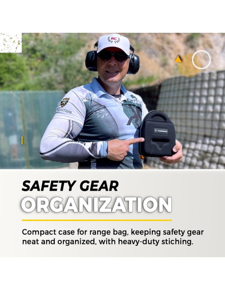 TradeSmart Combo Protección Auditiva y Gafas Tiro NRR 38