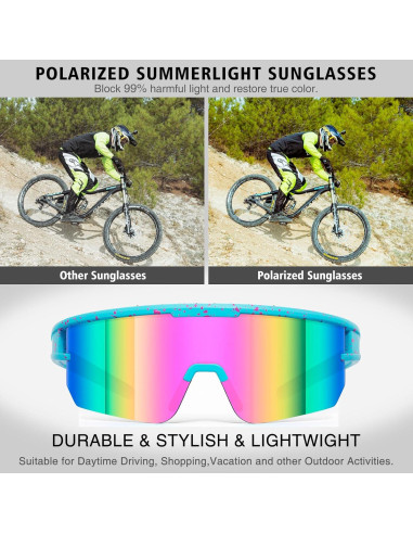 Gafas de ciclismo polarizadas VEWOE modelo Ve-JH156