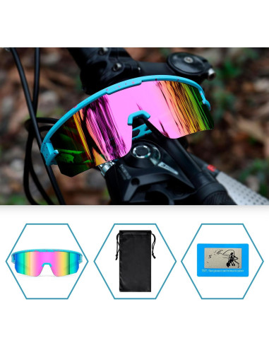 Gafas de ciclismo polarizadas VEWOE modelo Ve-JH156