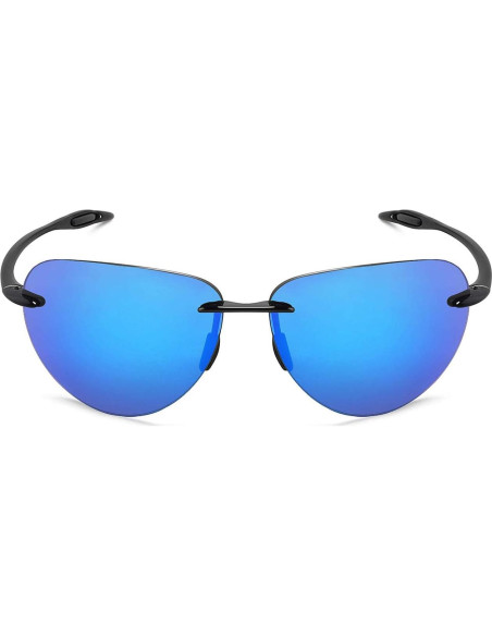 Gafas de sol JULI MJ8009 unisex sin montura azul