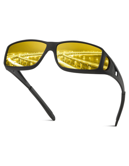 Gafas de Conducir Nocturna Tnnaiko Polarizadas HD