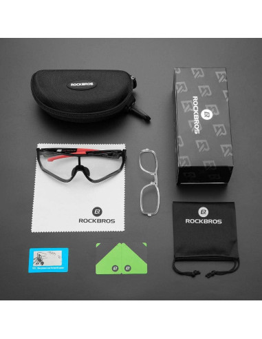 Gafas de sol fotocromáticas ROCKBROS UV400 para ciclismo