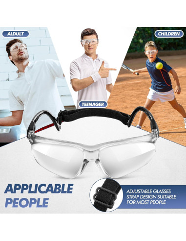 Gafas Deportivas Fiada 3 Piezas Antivaho Multi-Deporte