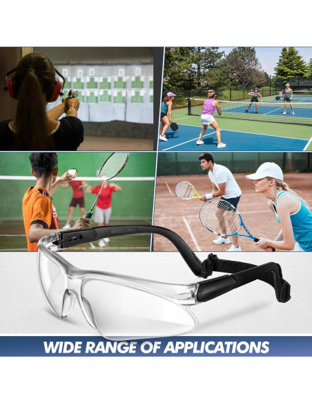 Gafas Deportivas Fiada 3 Piezas Antivaho Multi-Deporte