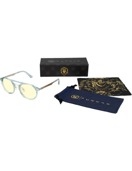 Gunnar Gafas de Juego WOW Alianza - Bloqueo Luz Azul