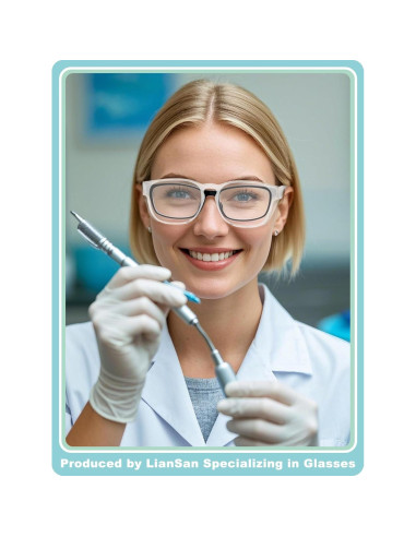 Gafas de Seguridad LianSan Antivaho para Lentes Graduadas