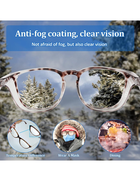 Gafas de Seguridad Outray Antivaho y Luz Azul Transparentes