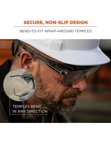 Gafas de Seguridad Ergodyne Skullerz OSMIN OTG Lente Claro