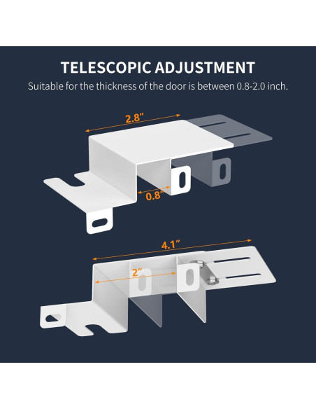Cerradura Superior de Seguridad Dahuiby para Puertas 2PCS