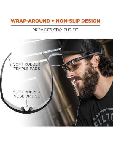 Gafas de seguridad Ergodyne Skullerz SKOLL antiempañantes