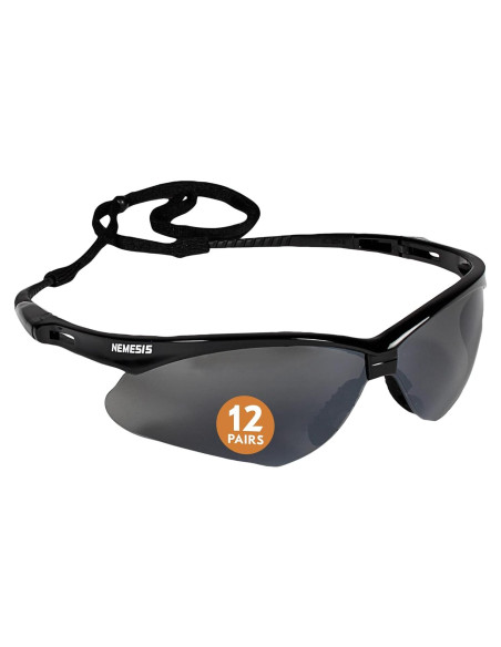 Gafas de Seguridad KleenGuard V30 Nemesis 12 Pares Espejadas Gafas de Seguridad KleenGuard V30 Nemesis 12 Pares Espejadas