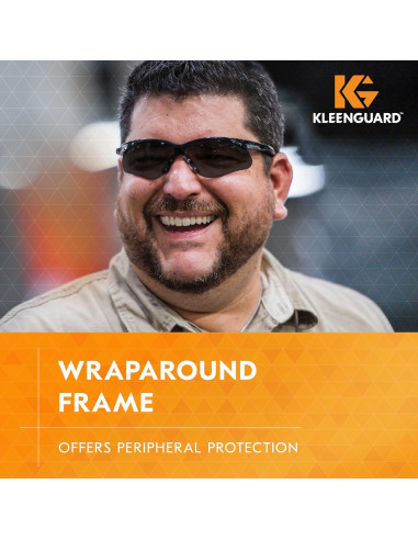 Gafas de Seguridad KleenGuard V30 Nemesis 12 Pares Espejadas