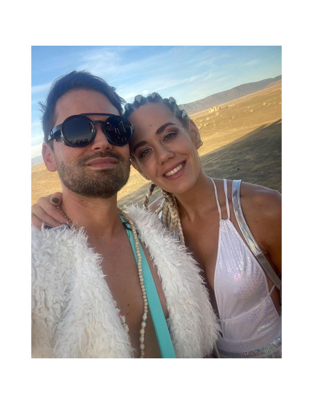 Gafas de sol steampunk polarizadas con escudo de cuero