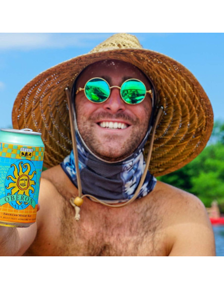 Gafas de sol redondas AIEYEZO Steampunk doradas 48mm UV