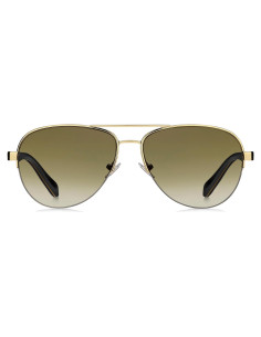Gafas de sol aviador Fossil FOS3062s Oro Negro UV 100%
