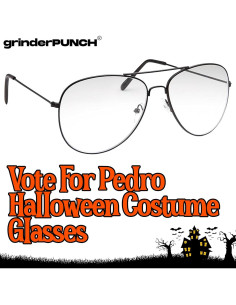 Gafas Aviador Punch Lente Clara UV400 Moda Mujeres 2