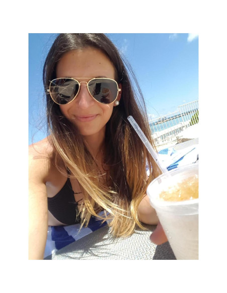 Gafas de sol aviador polarizadas HJSTES 58mm UV 100%