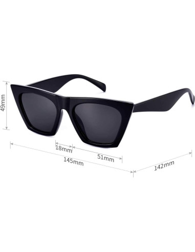 Gafas de sol cuadradas Mosanana UV400 para mujeres