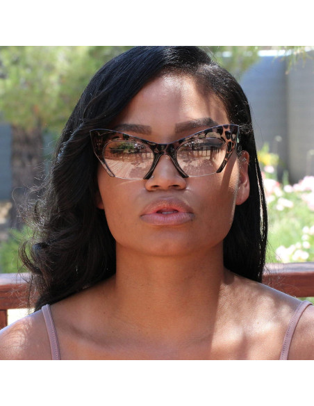 Gafas Ojo de Gato Retro Vintage Marca Tortuga Negra