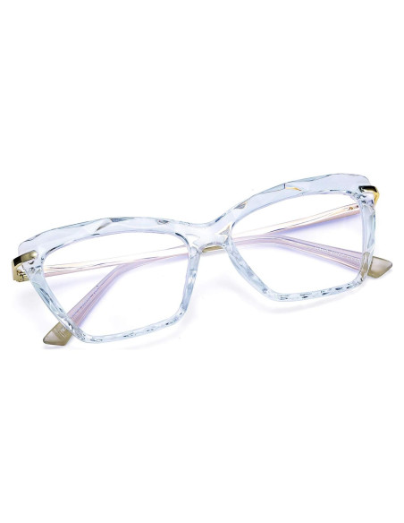 Gafas de Ojo de Gato FEISEDY con Bloqueo Luz Azul 55mm