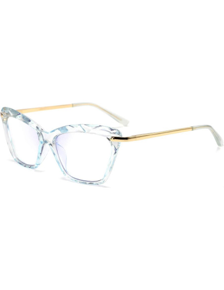 Gafas de Ojo de Gato FEISEDY con Bloqueo Luz Azul 55mm