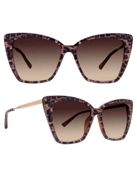 Gafas de Sol Oversized DIFF Becky II Tortuga UV400
