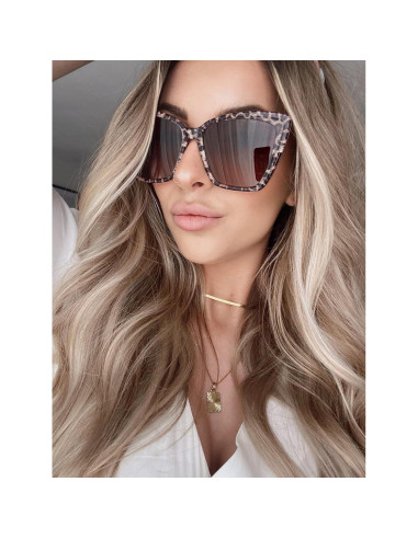 Gafas de Sol Oversized DIFF Becky II Tortuga UV400