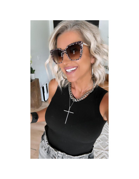 Gafas de Sol Oversized DIFF Becky II Tortuga UV400