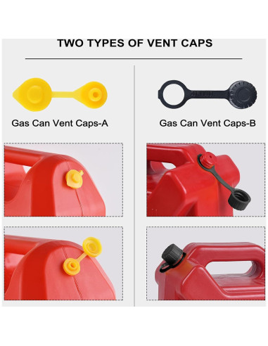 Kit de Reemplazo de Boquilla de Gasolina Zoolowua 2 Unidades