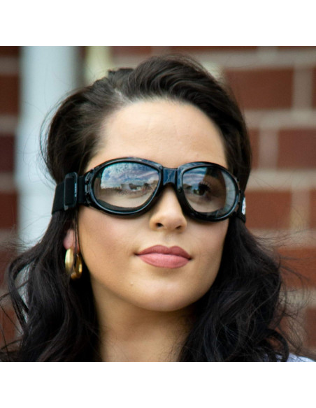 Gafas Birdz Eagle con Lentes Claros y Oscuros para Motocicleta