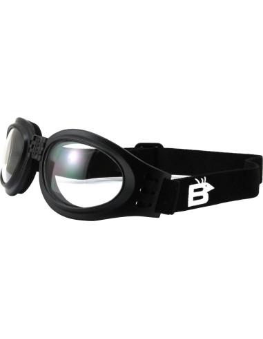 Gafas de Moto Birdz Eyewear Parrot 2 Pares Negras