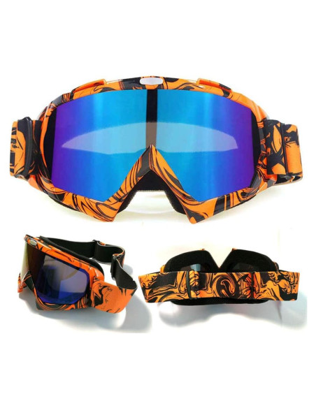 Gafas de Motocross First Choose Anti-Rasguños UV400
