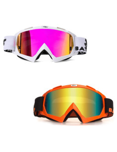 Gafas de Motocross BATFOX UV400 A Prueba de Polvo