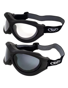Gafas de Moto Global Vision Big Ben Ajustables con Lentes UV