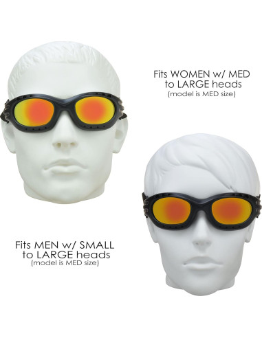 Gafas de seguridad Bikershades para motociclistas - Lentes polarizadas