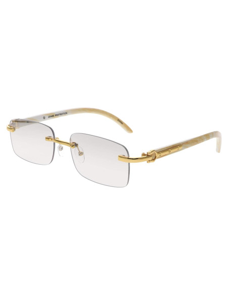 Gafas Retro Flawless Eyewear Lentes Claros Rectangulares