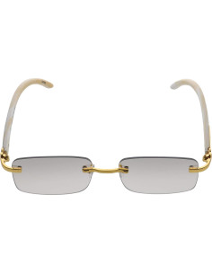 Gafas Retro Flawless Eyewear Lentes Claros Rectangulares 2