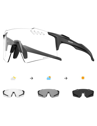 Gafas de Ciclismo Fotochromáticas SCVCN TR90 UV400