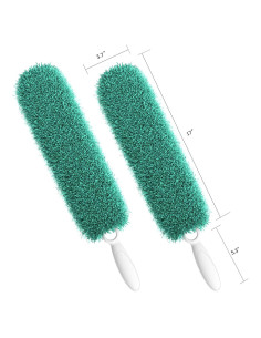 Duster de Microfibra EHOMGUI Verde Reutilizable 2PCS