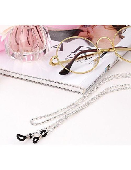 Cadena para Gafas Whaline 3 Piezas Soporte y Conectores