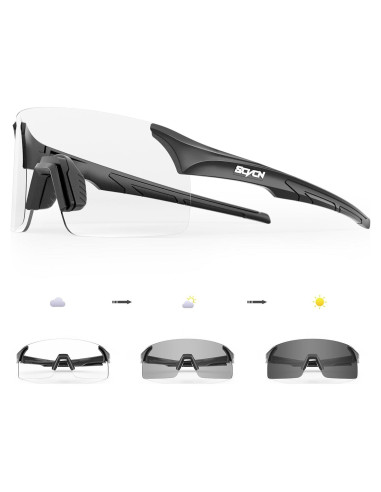 Gafas de Ciclismo SCVCN Fotoquímicas UV400 Ajustables