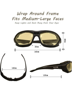 Gafas de sol de seguridad SOLPRO con lente antiempañante 2