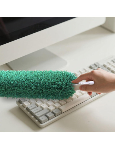 Duster de Microfibra EHOMGUI Verde Reutilizable 2PCS