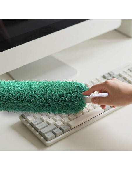 Duster de Microfibra EHOMGUI Verde Reutilizable 2PCS