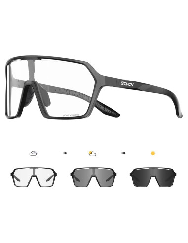 Gafas de Ciclismo SCVCN Fotoquímicas UV400 Ajustables