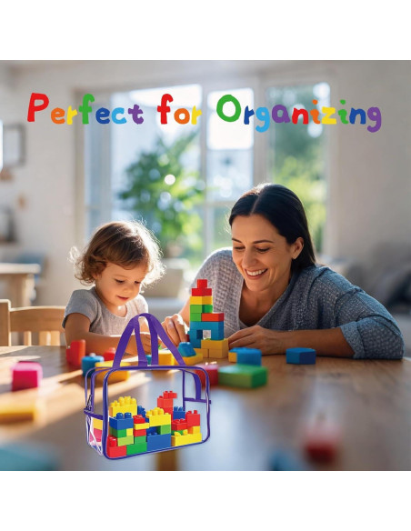 6 Bolsas de Almacenamiento de Juguetes FYIN-HONG Multicolor