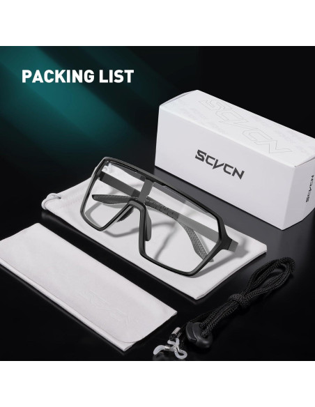 Gafas de Ciclismo SCVCN Fotoquímicas UV400 Ajustables